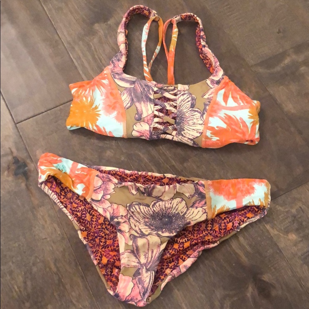 Maaji crisscross front swimsuit